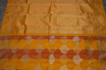 VINTAGE KANJEEVARAM - LEMON YELLOW