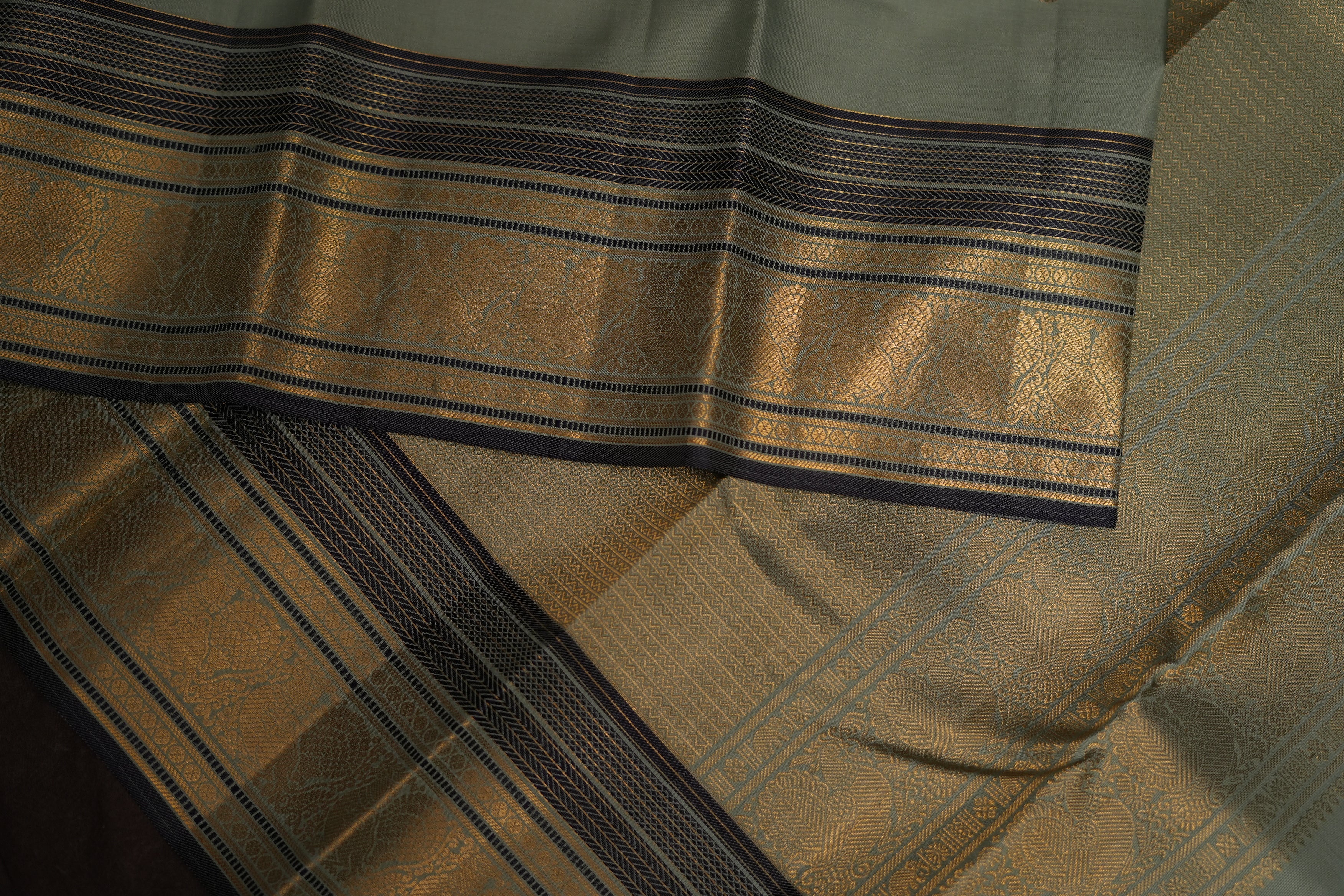 VINTAGE KANJEEVARAM - BABY BLUE