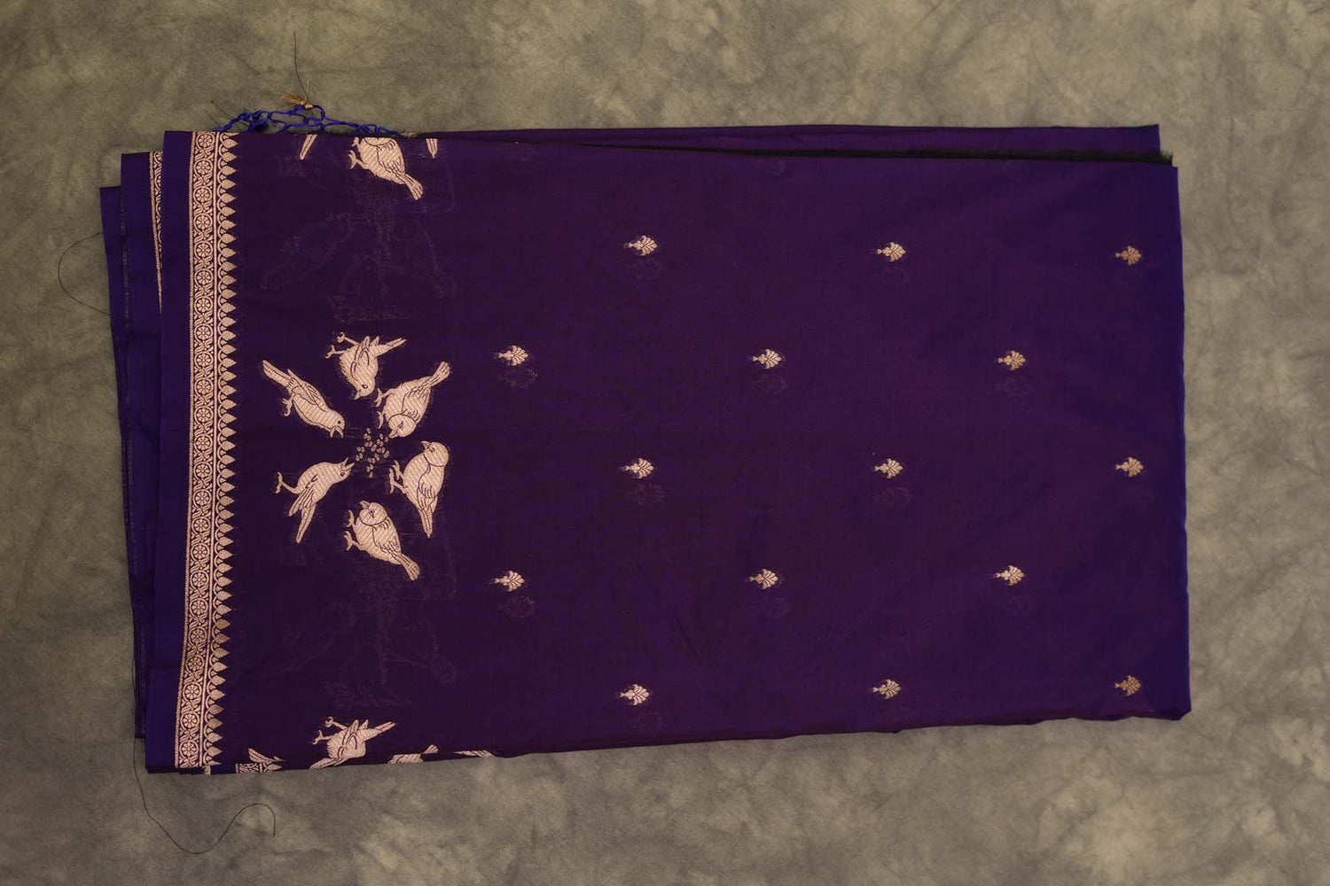 BENARASI SILK SAREE- PURPLE