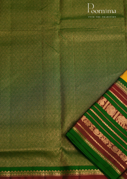 PURE VINTAGE KANCHI PATTU SAREE - KADHAMBARI SILKS