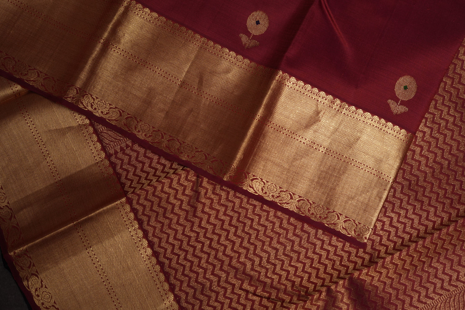 VINTAGE KANJEEVARAM - MAROON