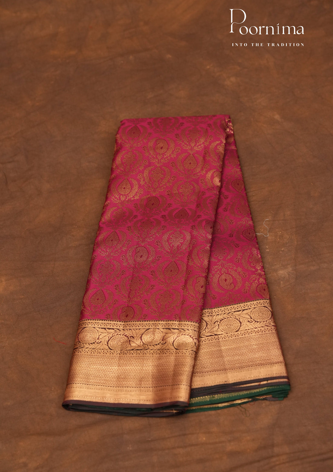 PURE VINTAGE KANCHI PATTU SAREE - KADHAMBARI SILKS