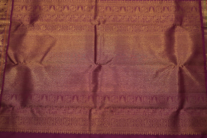 VINTAGE KANJEEVARAM - PISTA GREEN