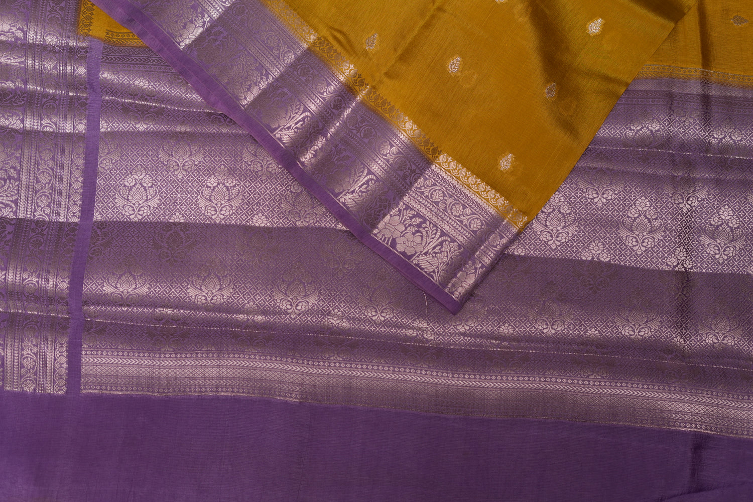 RAW MANGO SAREE- LEMON YELLOW