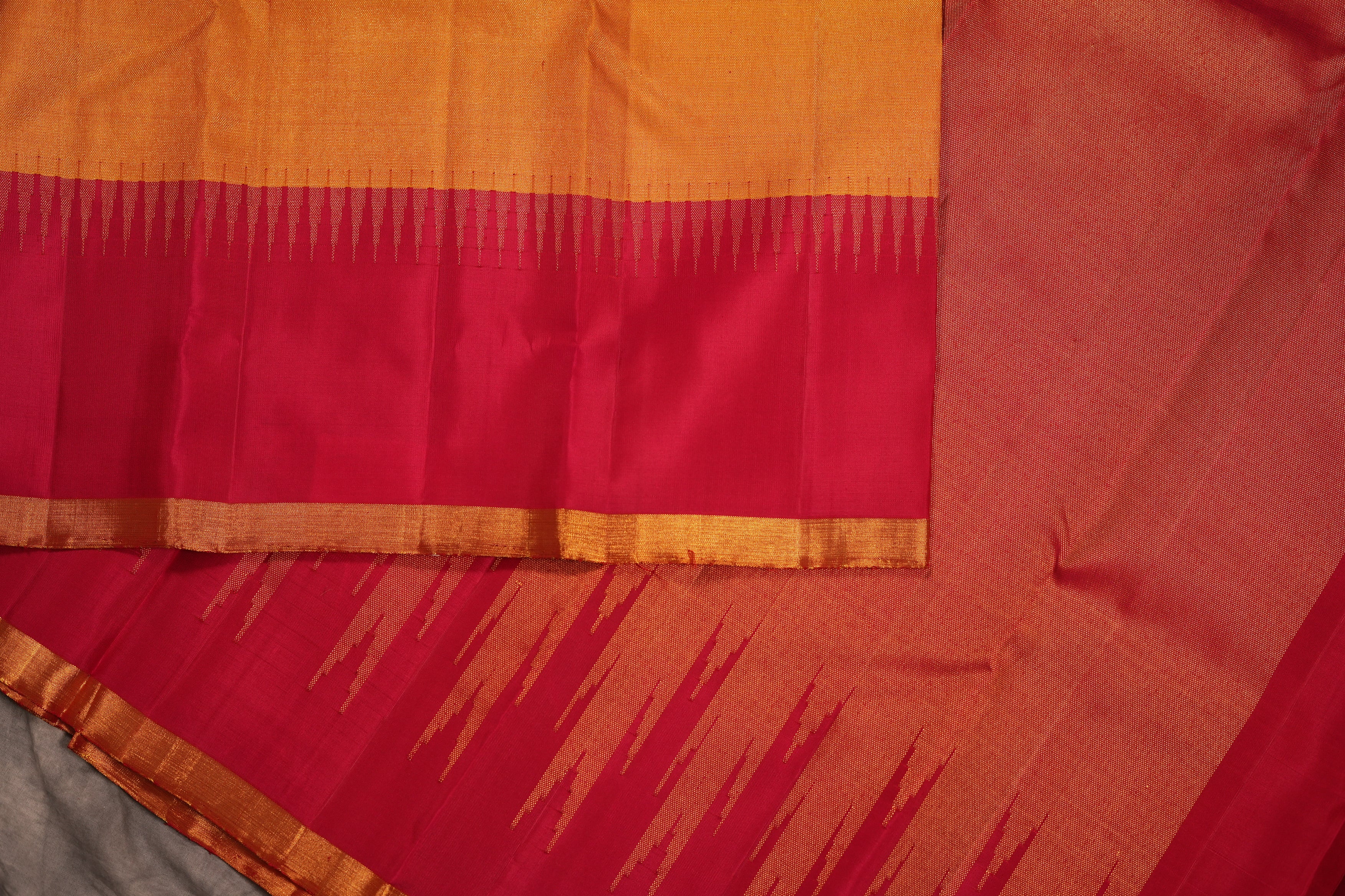 VINTAGE KANJEEVARAM - YELLOW