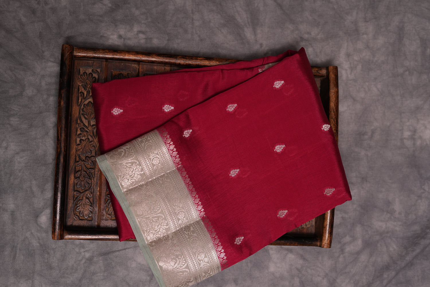 RAW MANGO SAREE - MAGENTA PINK