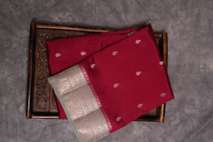 RAW MANGO SAREE - MAGENTA PINK