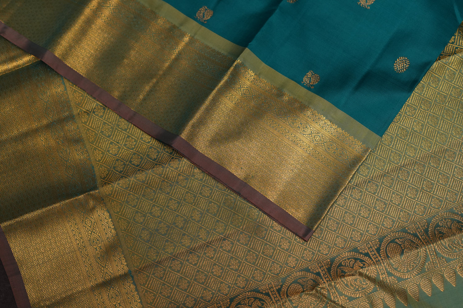 VINTAGE KANJEEVARAM - RAMA GREEN