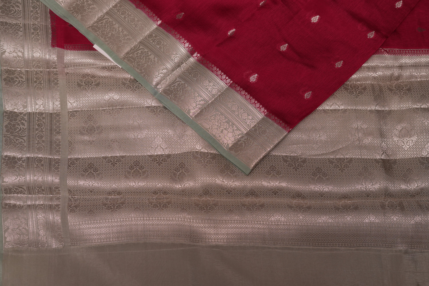 RAW MANGO SAREE - MAGENTA PINK