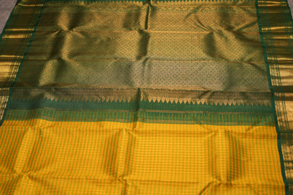 VINTAGE KANJEEVARAM - MANGO YELLOW