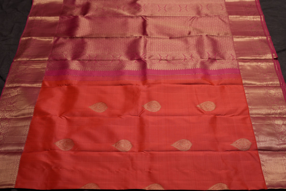 VINTAGE KANJEEVARAM - ORANGE