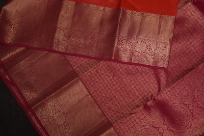 VINTAGE KANJEEVARAM - ORANGE