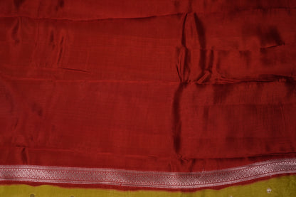 RAW MANGO SAREE- PARROT GREEN