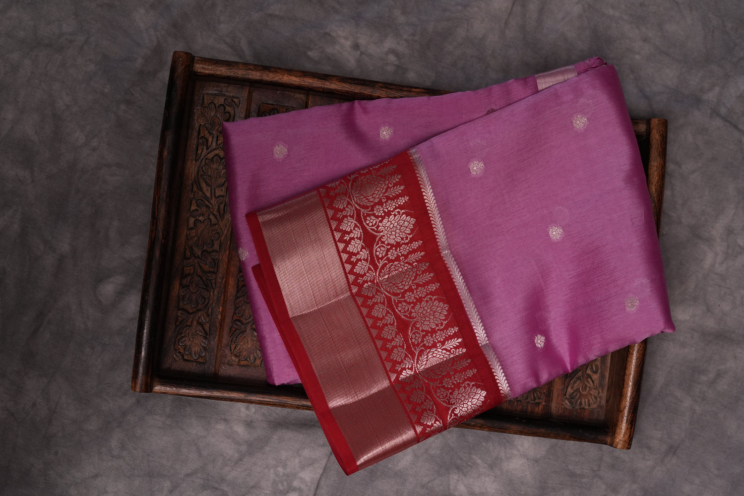 RAW MANGO SAREE- LIGHT PINK