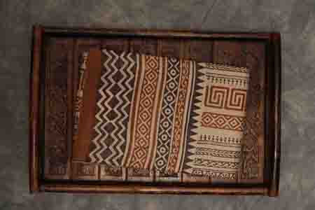 PURE TUSSAR SAREE-HALF WHITE