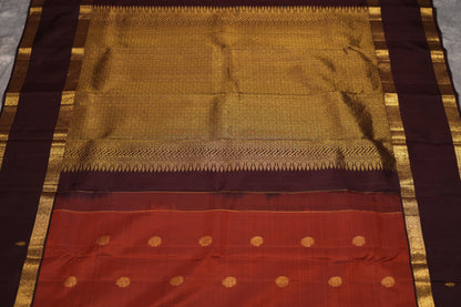 VINTAGE KANJEEVARAM - BROWN