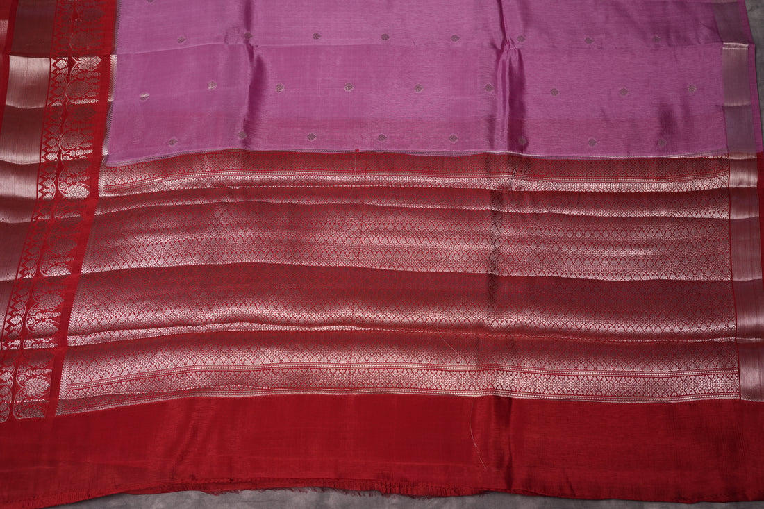 RAW MANGO SAREE- LIGHT PINK