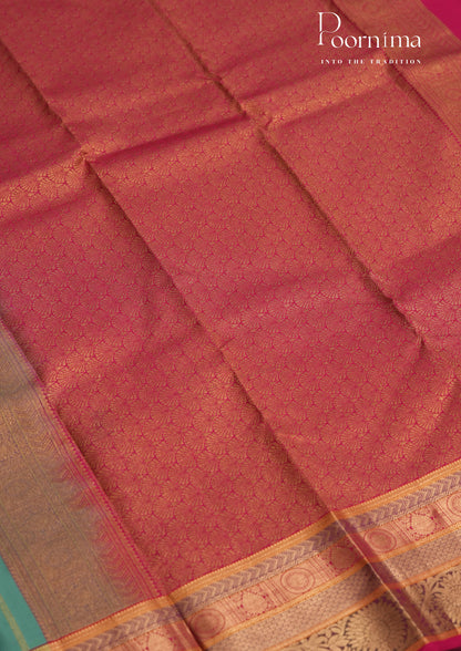 PURE VINATGE KANCHI PATTU SAREE - KADHAMBARI SILKS