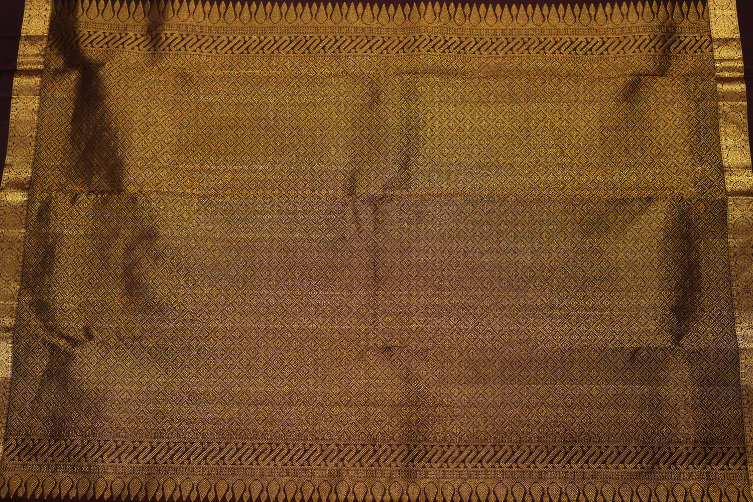 VINTAGE KANJEEVARAM - BROWN