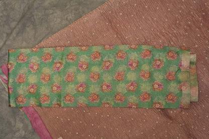 KANCHI KORA SAREE-ONION PINK