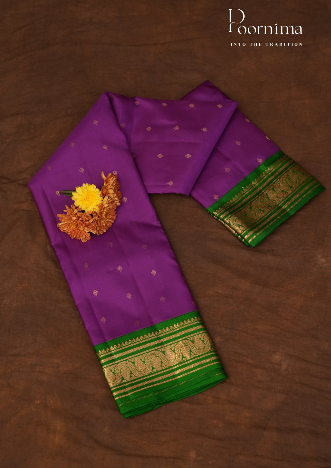 PURE VINATGE KANCHI PATTU SAREE - KADHAMBARI SILKS