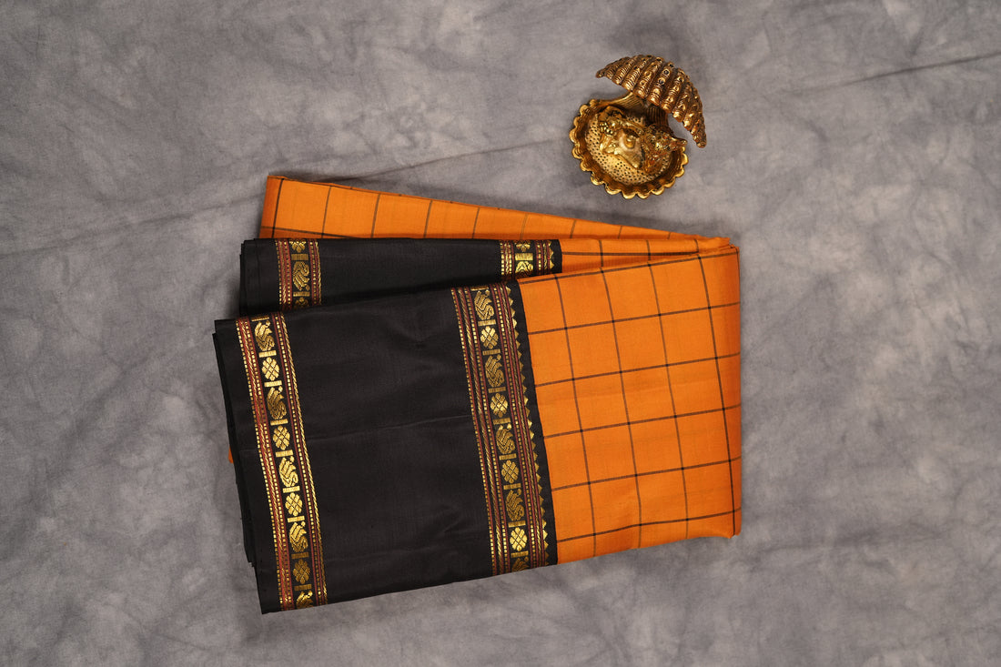 VINTAGE KANJEEVARAM - YELLOW