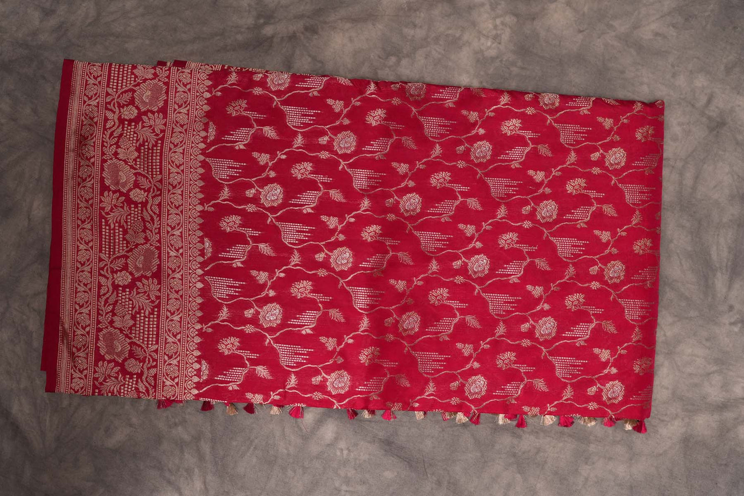 BENARASI SILK SAREE- PINK