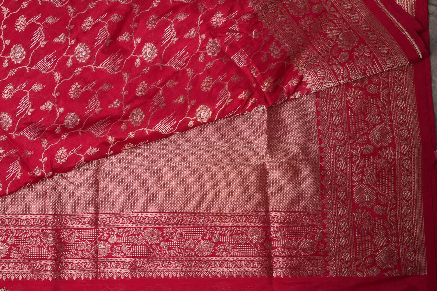 BENARASI SILK SAREE- PINK