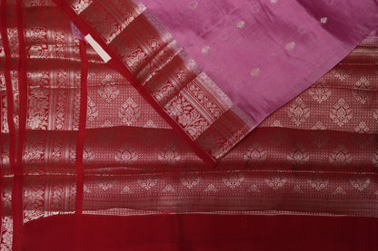 RAW MANGO SAREE- LIGHT PINK