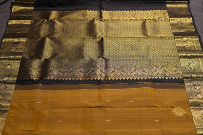 VINTAGE KANJEEVARAM - OLIVE GREEN