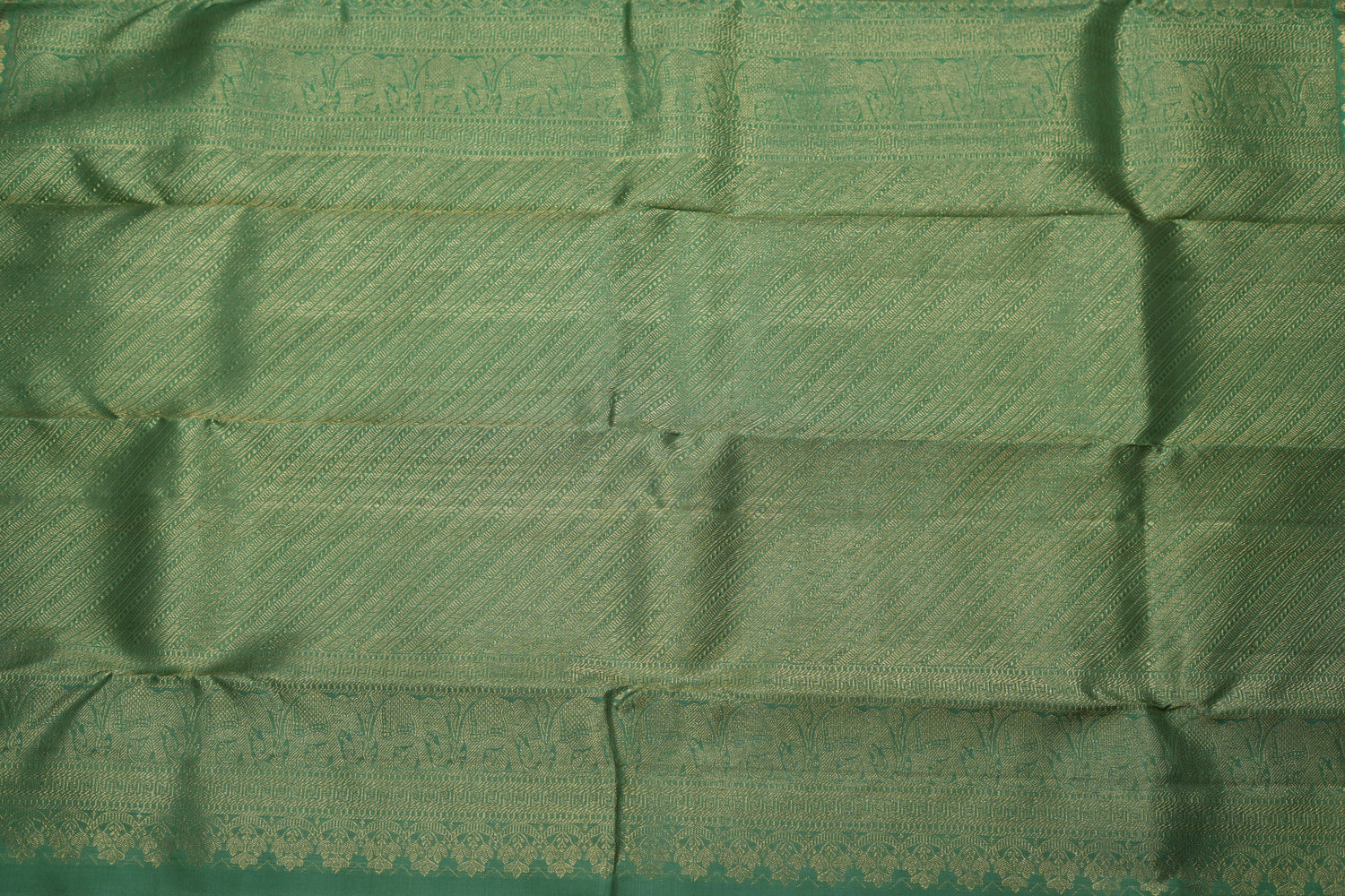 VINTAGE KANJEEVARAM - SEA GREEN