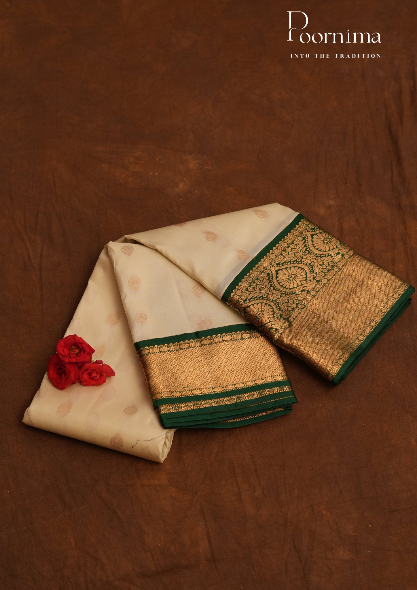 PURE VINATGE KANCHI PATTU SAREE - KADHAMBARI SILKS