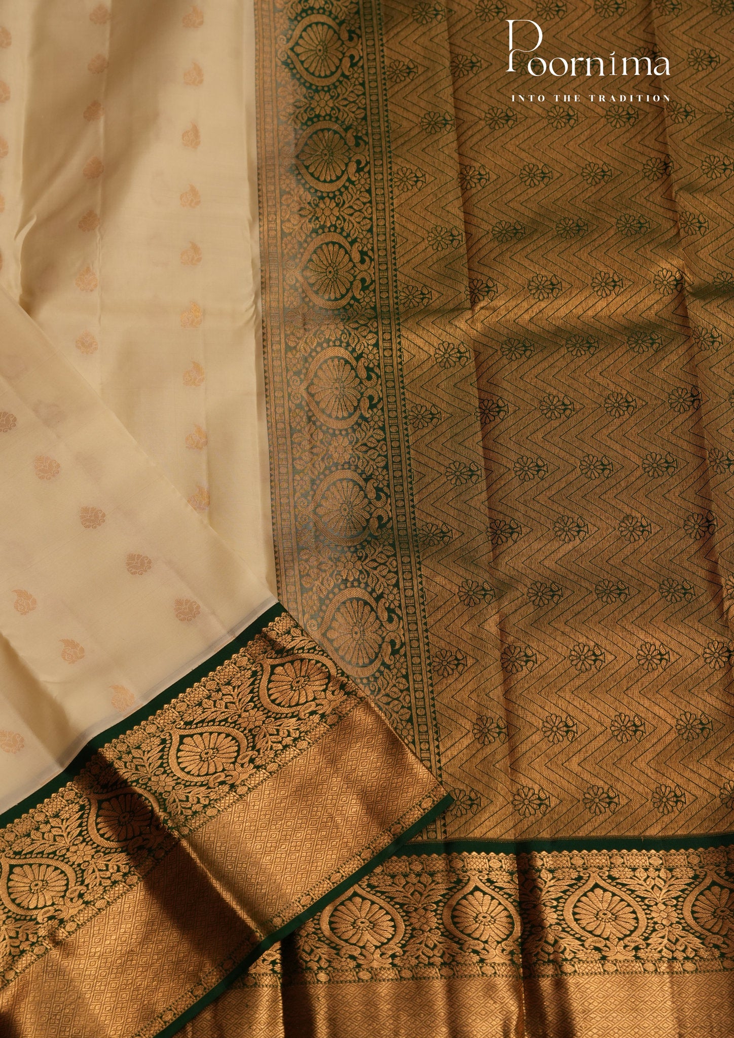 PURE VINATGE KANCHI PATTU SAREE - KADHAMBARI SILKS