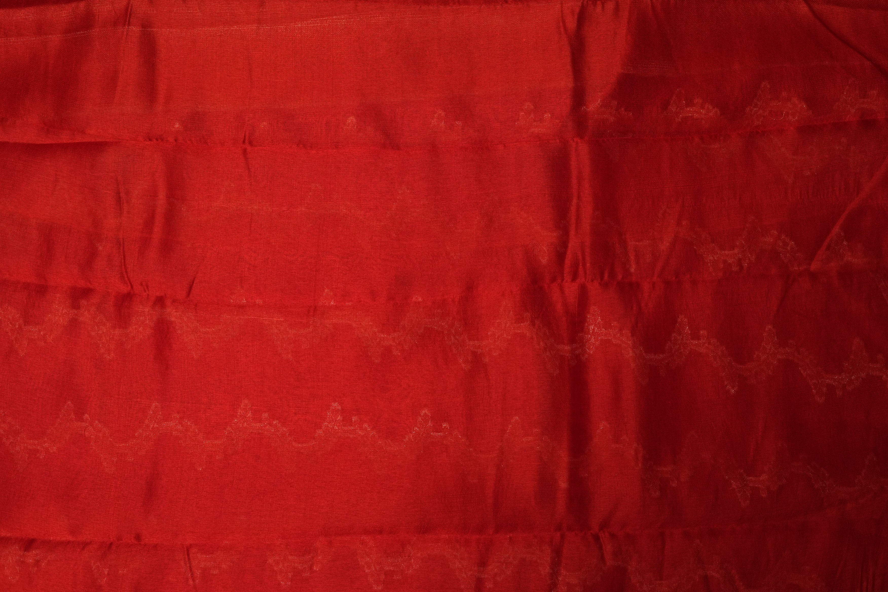 RAM MANGO SAREE- ORANGE