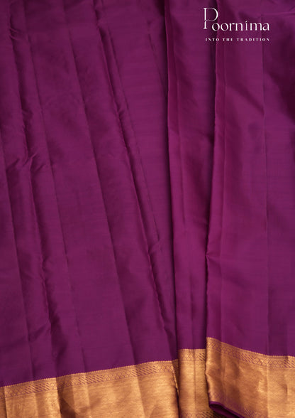 PURE VINATGE KANCHI PATTU SAREE - KADHAMBARI SILKS