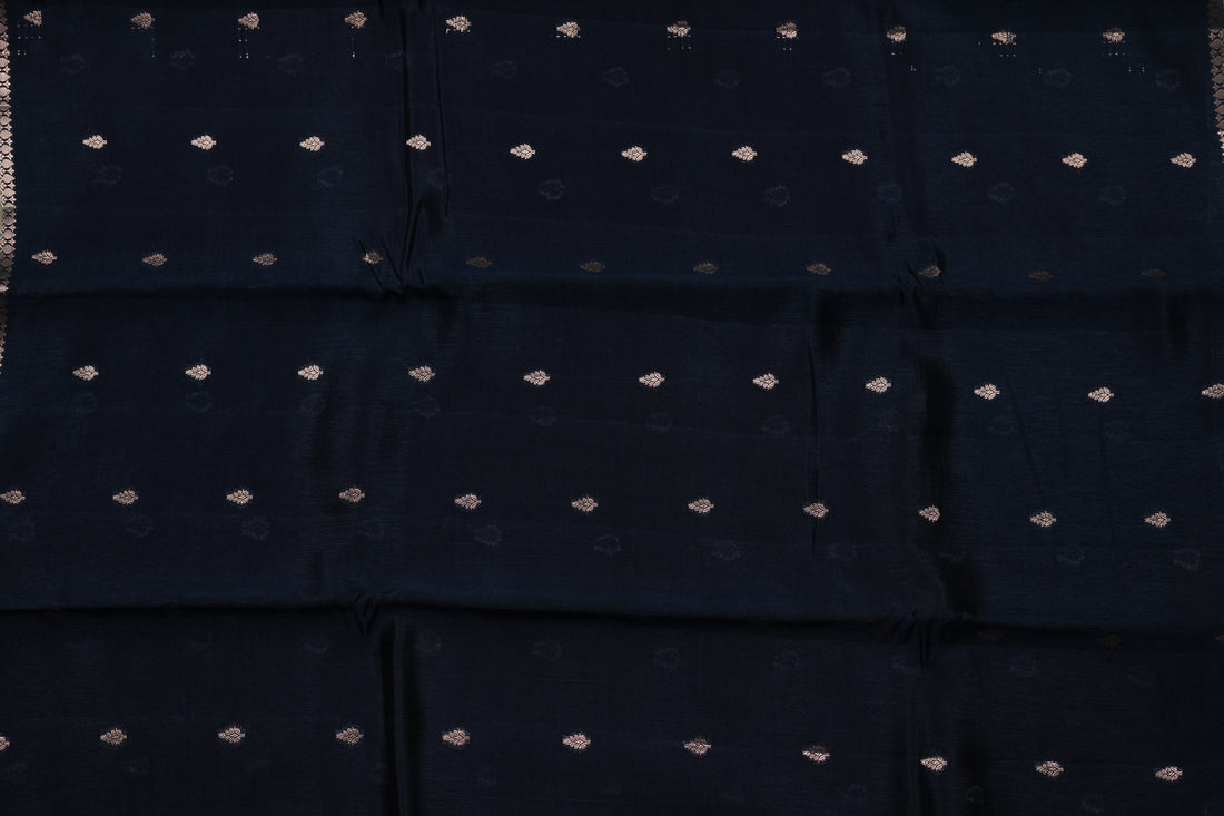 RAW MANGO SAREE- AZURE BLUE