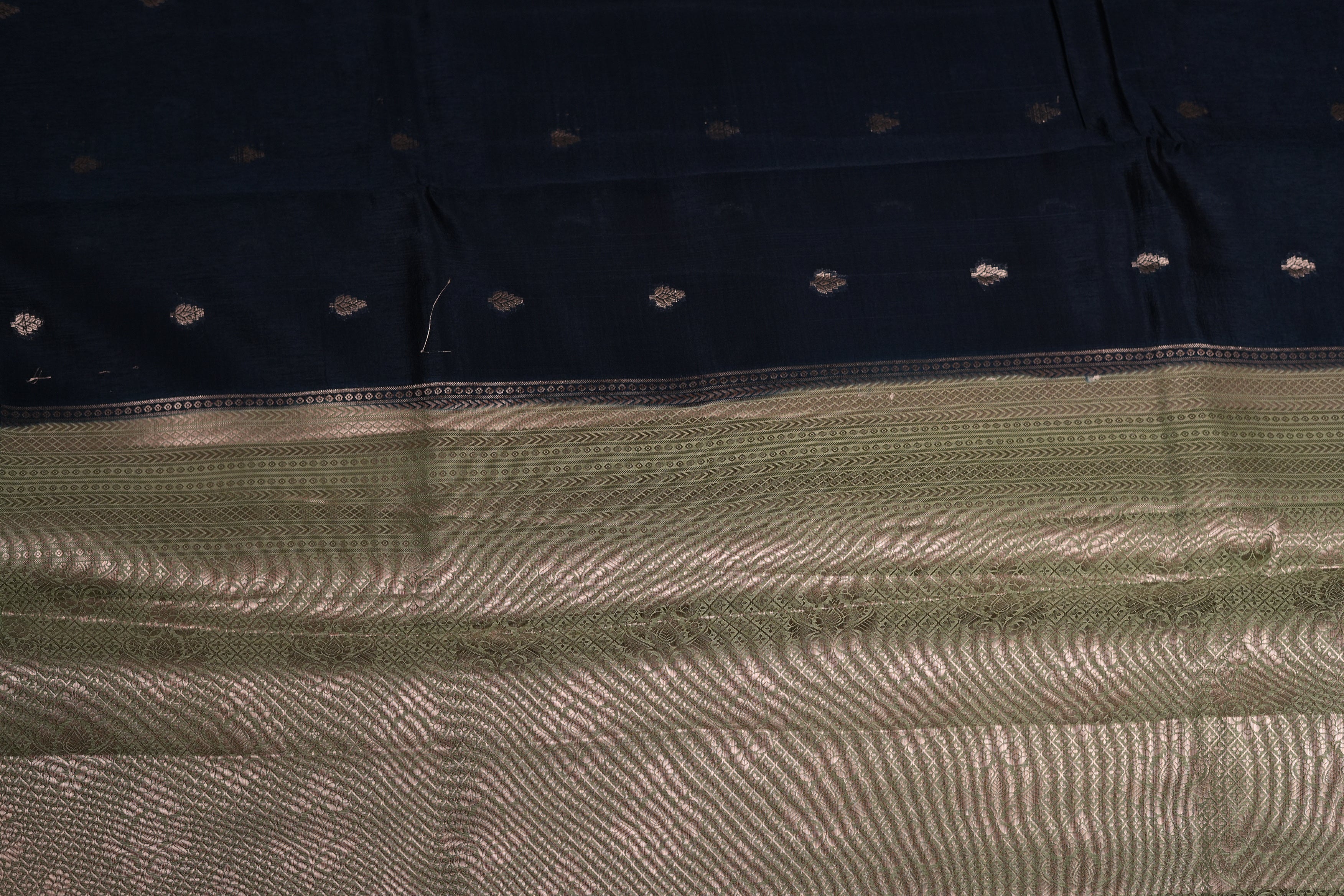 RAW MANGO SAREE- AZURE BLUE