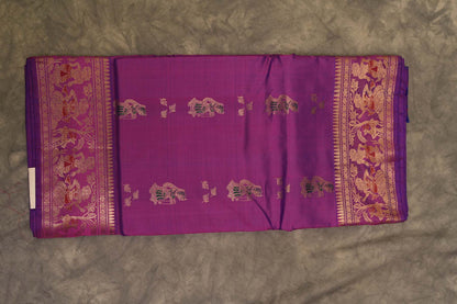 SALEM PATTU SAREE- MAGANTA PINK