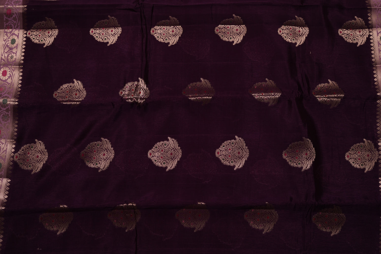 RAW MANGO SAREE- PURPLE