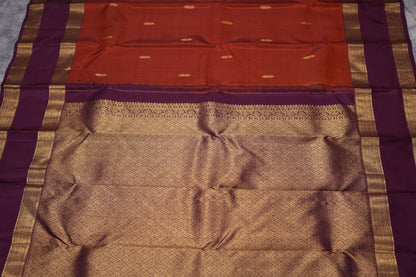 VINTAGE KANJEEVARAM - BROWN