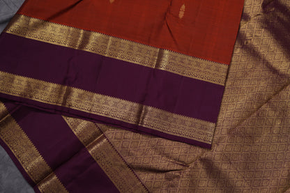 VINTAGE KANJEEVARAM - BROWN