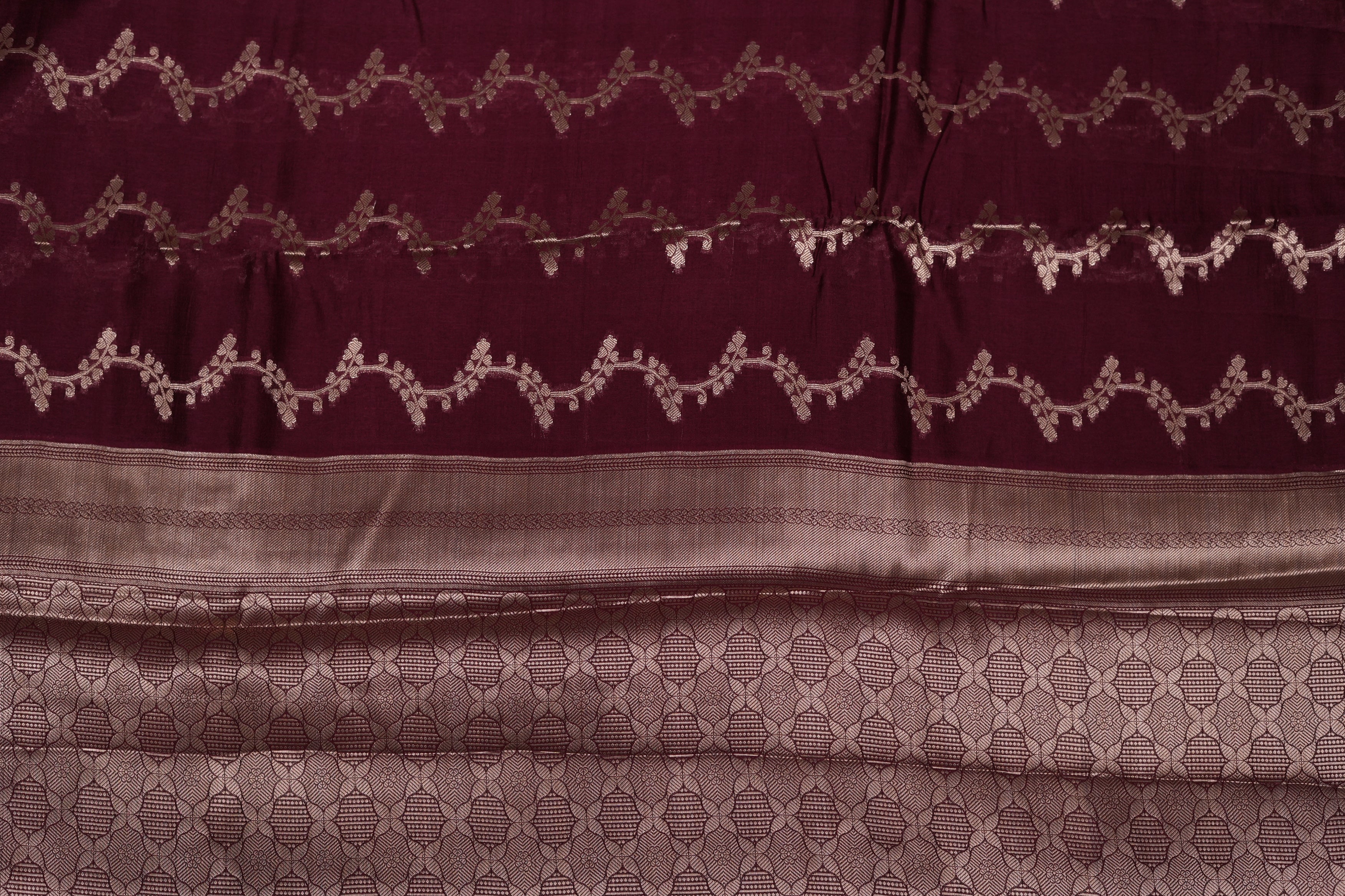 RAW MANGO SAREE- MAROON