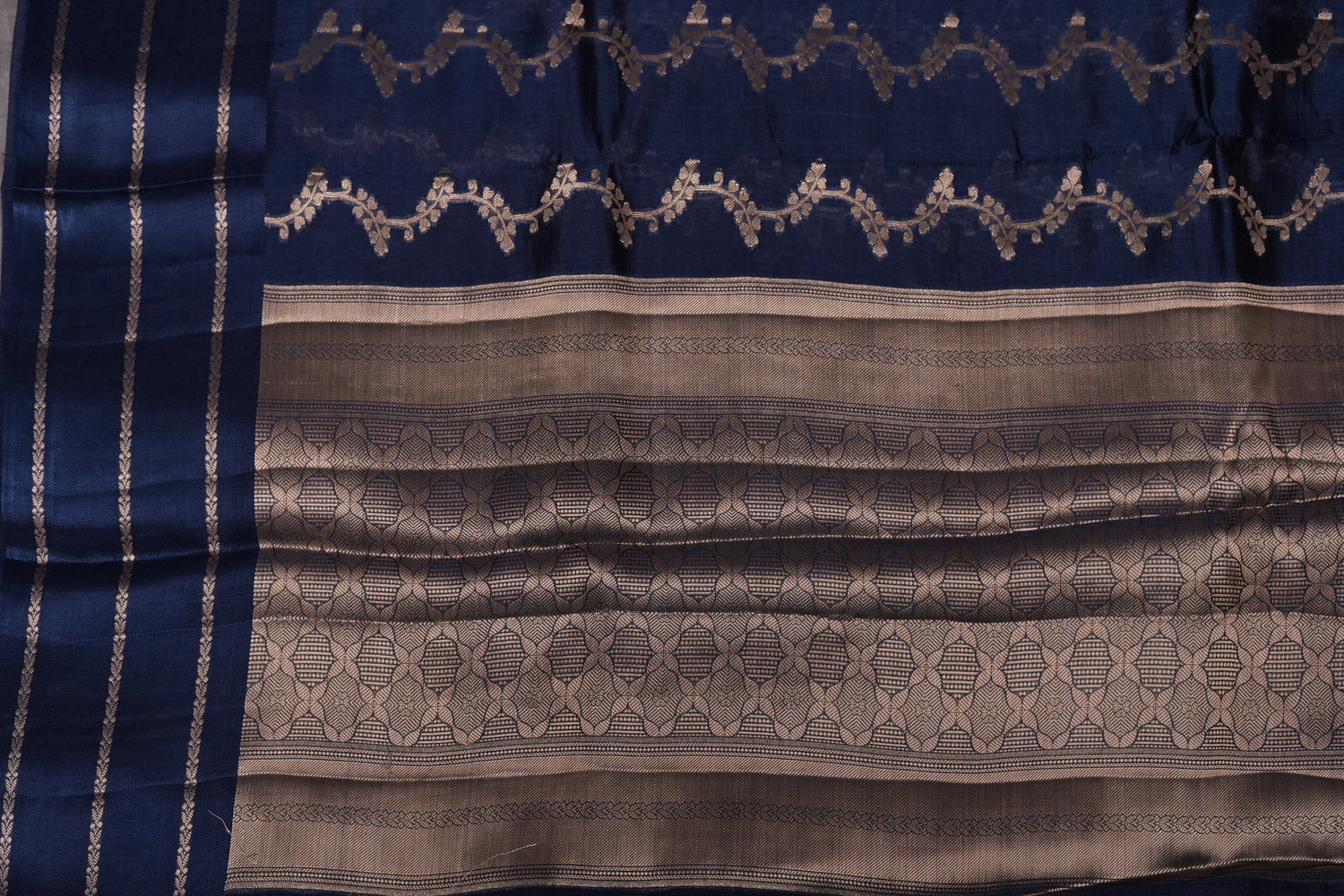 RAW MANGO SAREE- AZURE BLUE