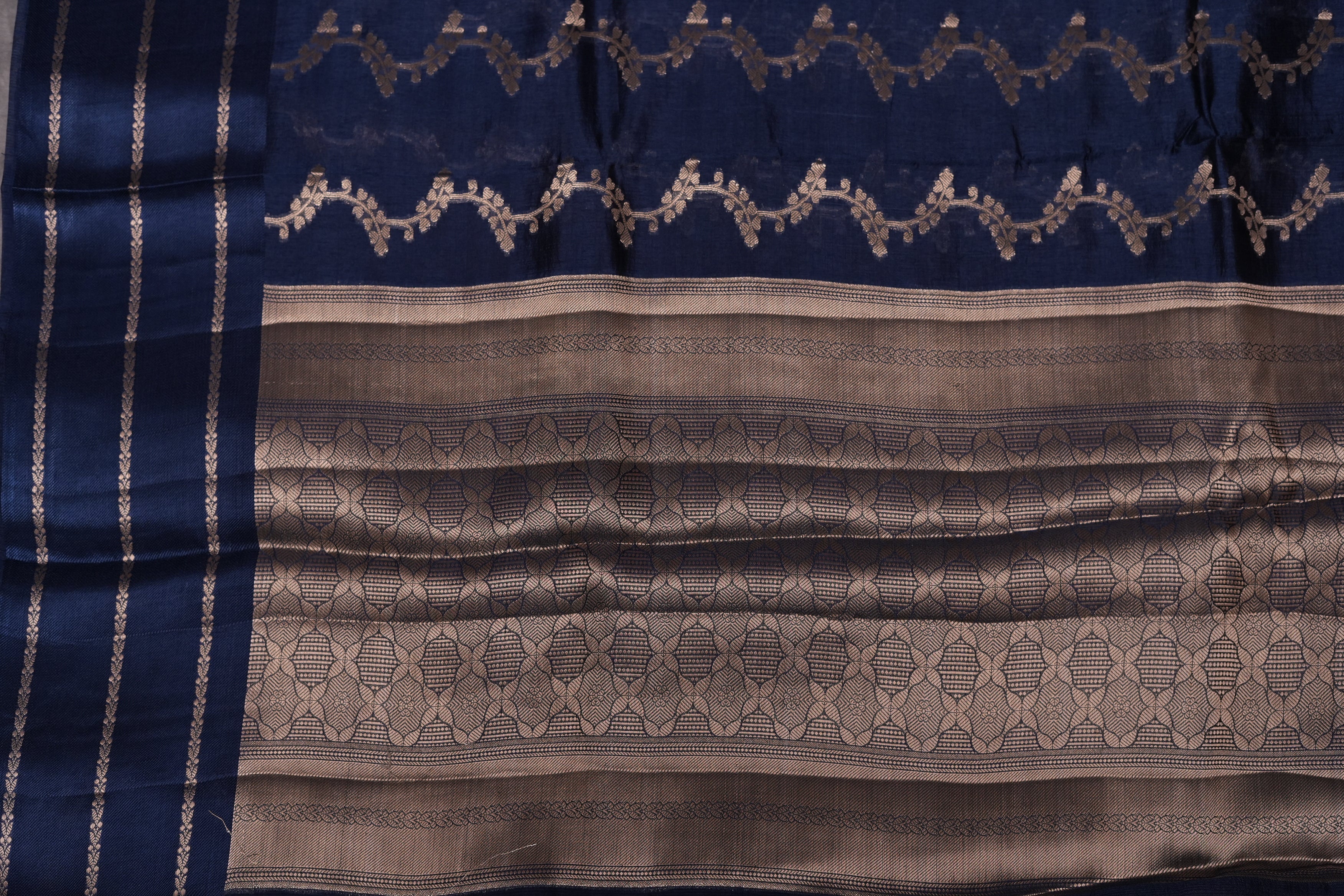 RAW MANGO SAREE- AZURE BLUE