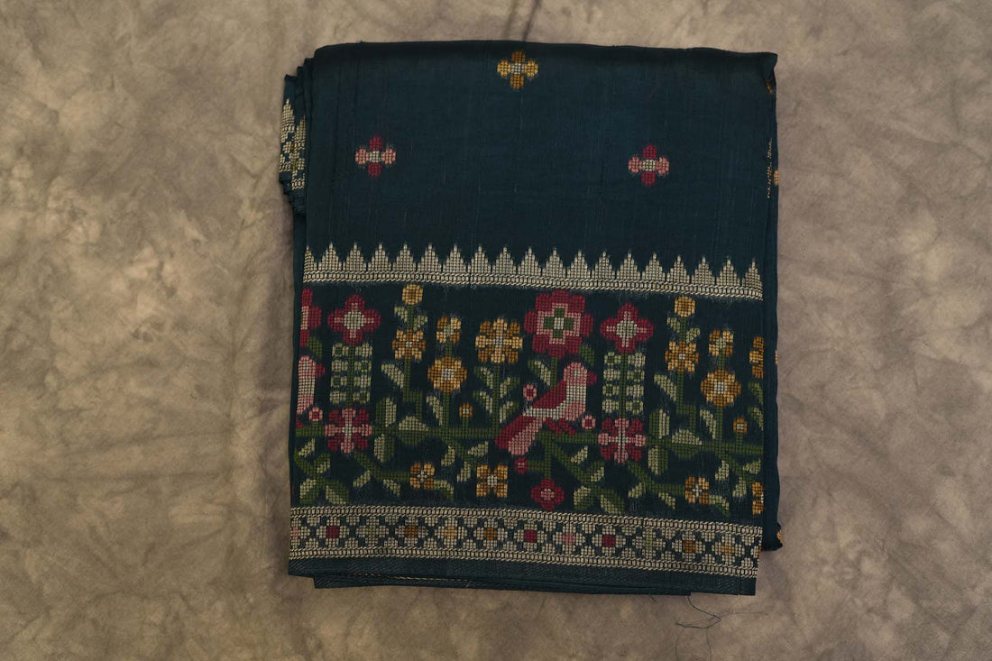 BENARASI GEORGETTE SAREE- AZURE BLUE