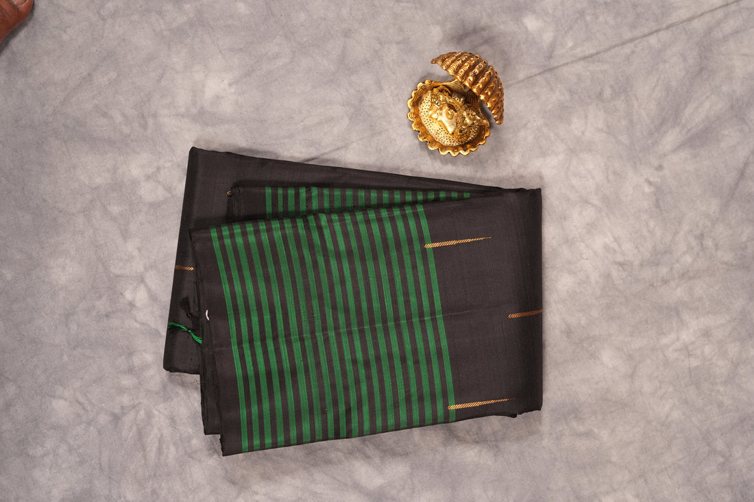 VINTAGE KANJEEVARAM - BLACK