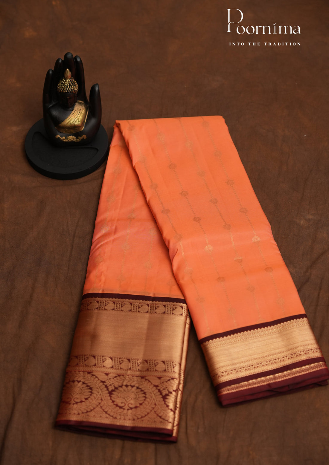 PURE VINTAGE KANCHI PATTU SAREE - KADHAMBARI SILKS