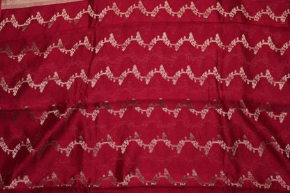 RAW MANGO SAREE- TOMATO RED