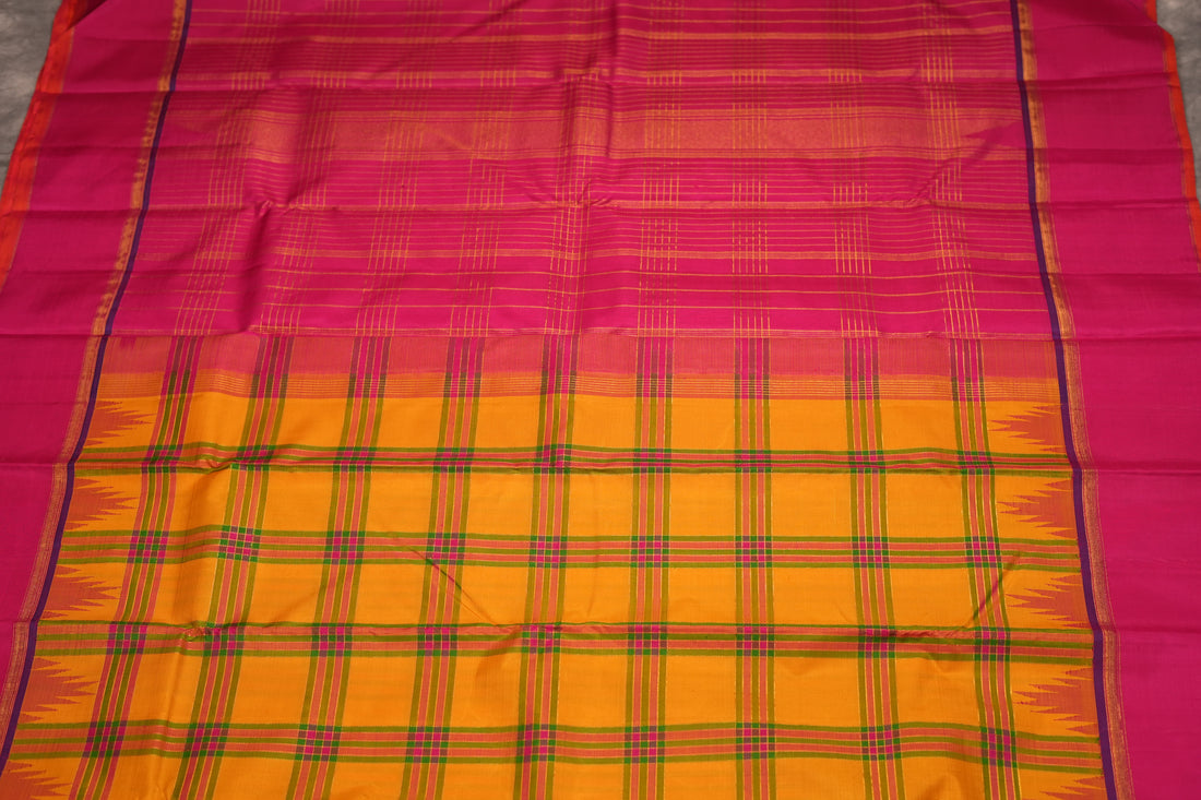 VINTAGE KANJEEVARAM - YELLOW