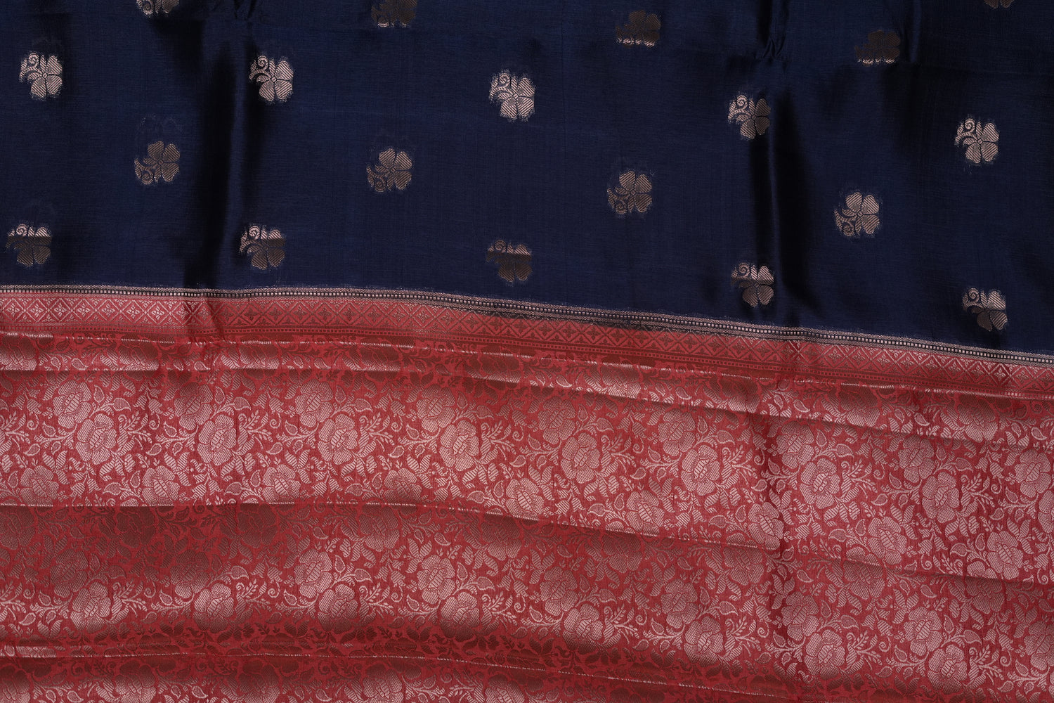 RAW MANGO SAREE- BLUE